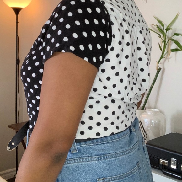 vintage polka dot top - Picture 2 of 3